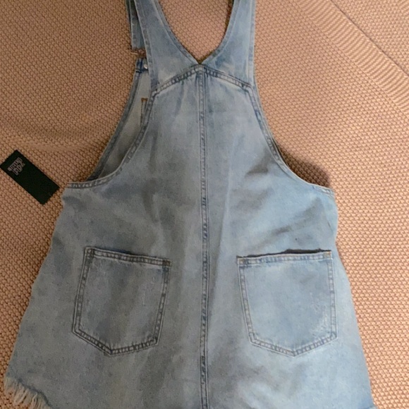 Denim - Overall Shorts